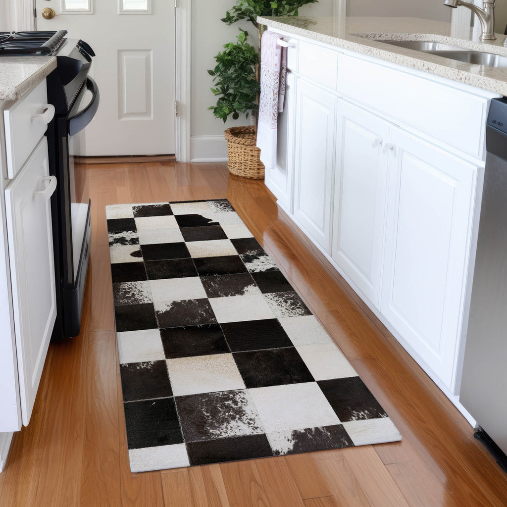 dalyn bozeman bm10 black rug
