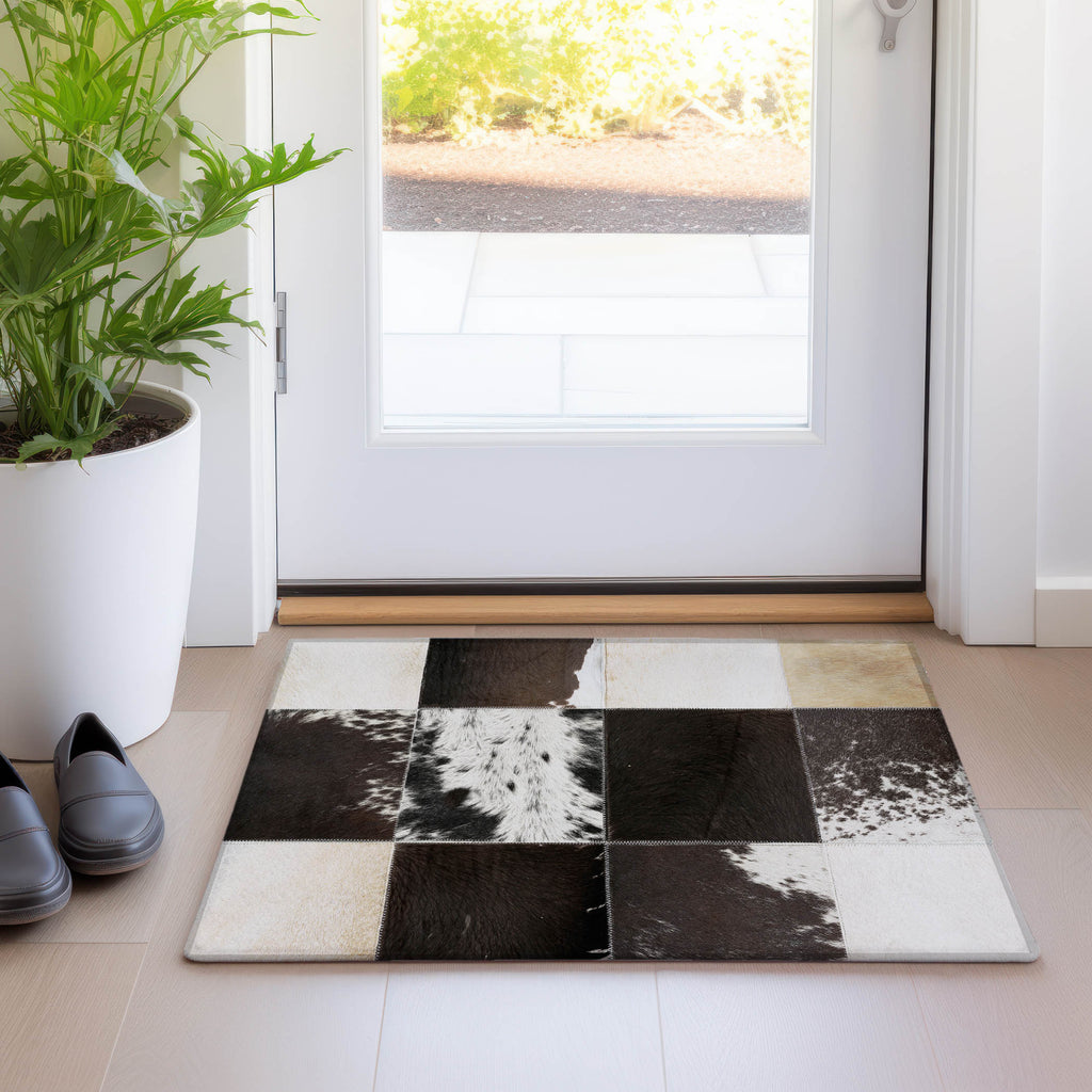 dalyn bozeman bm10 black rug