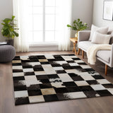 dalyn bozeman bm10 black rug