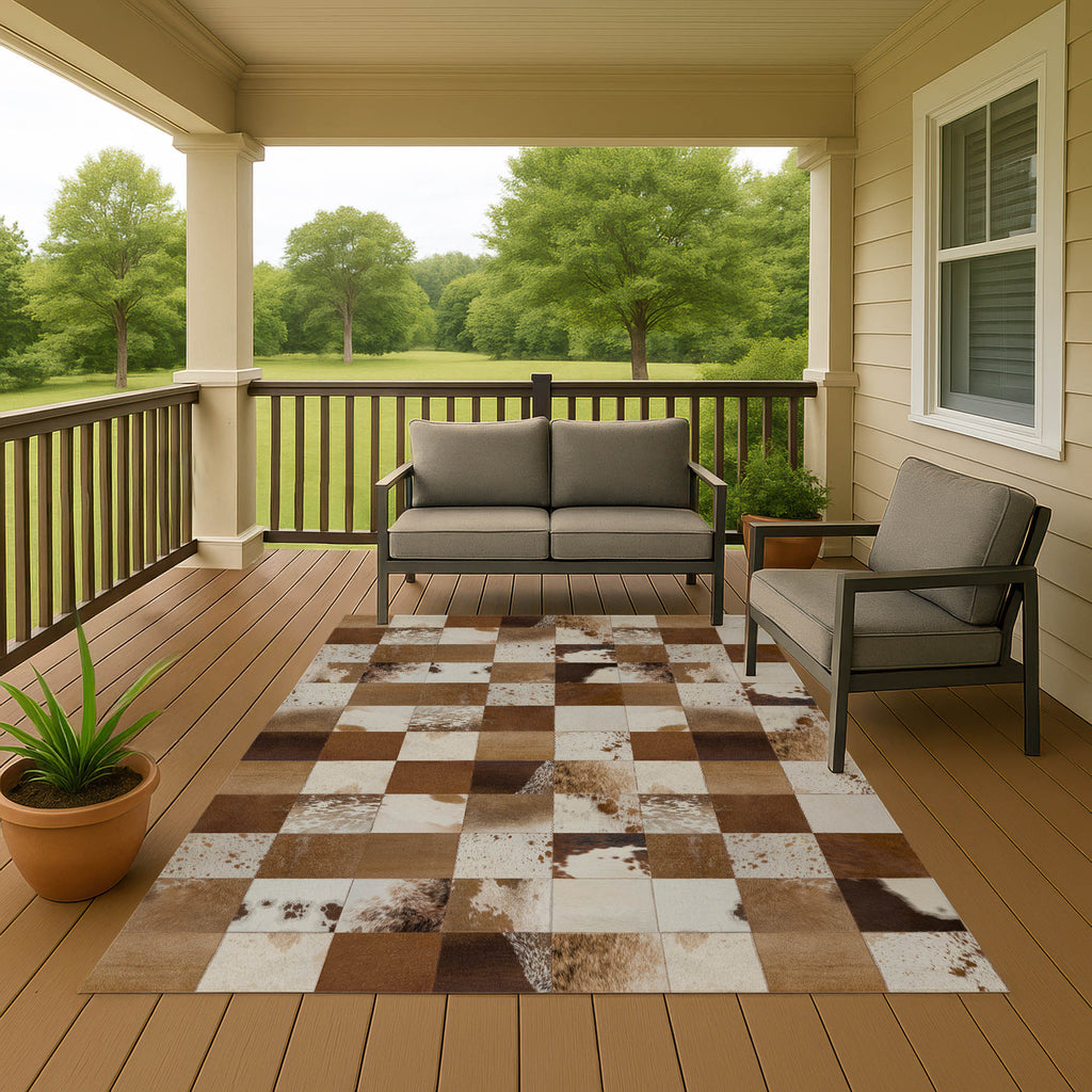 dalyn bozeman bm10 brown rug
