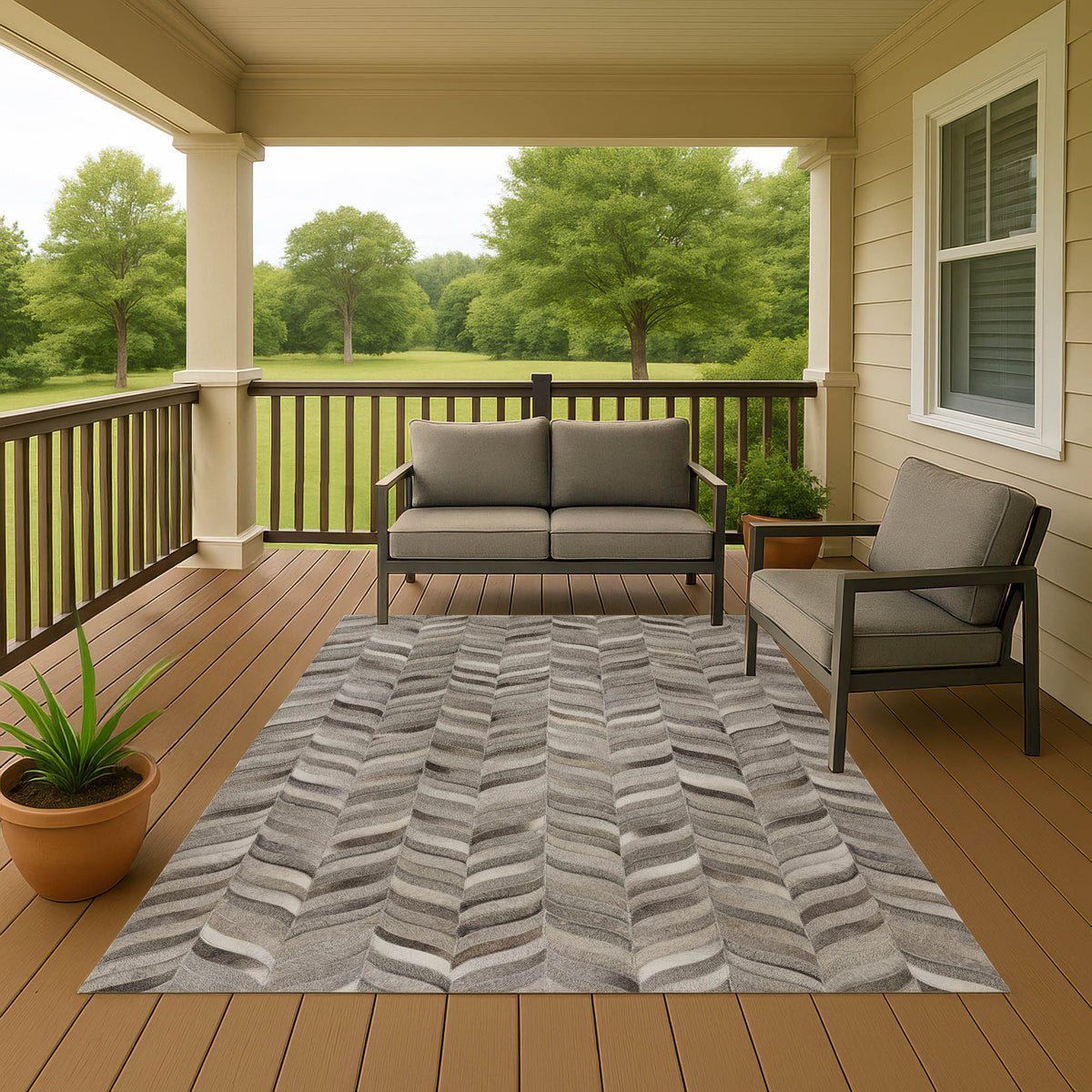 dalyn bozeman bm11 gray rug