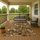 dalyn bozeman bm1 brown rug