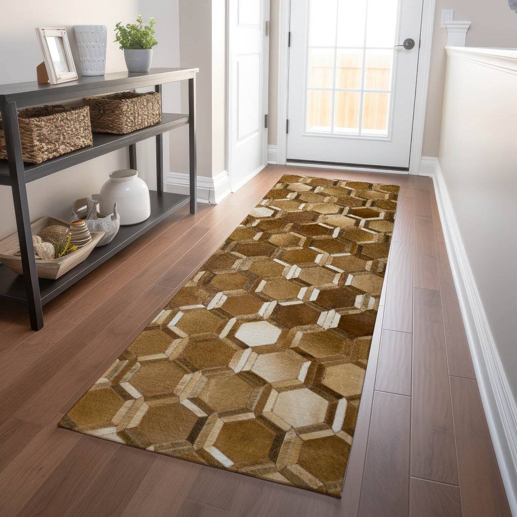 dalyn bozeman bm1 brown rug