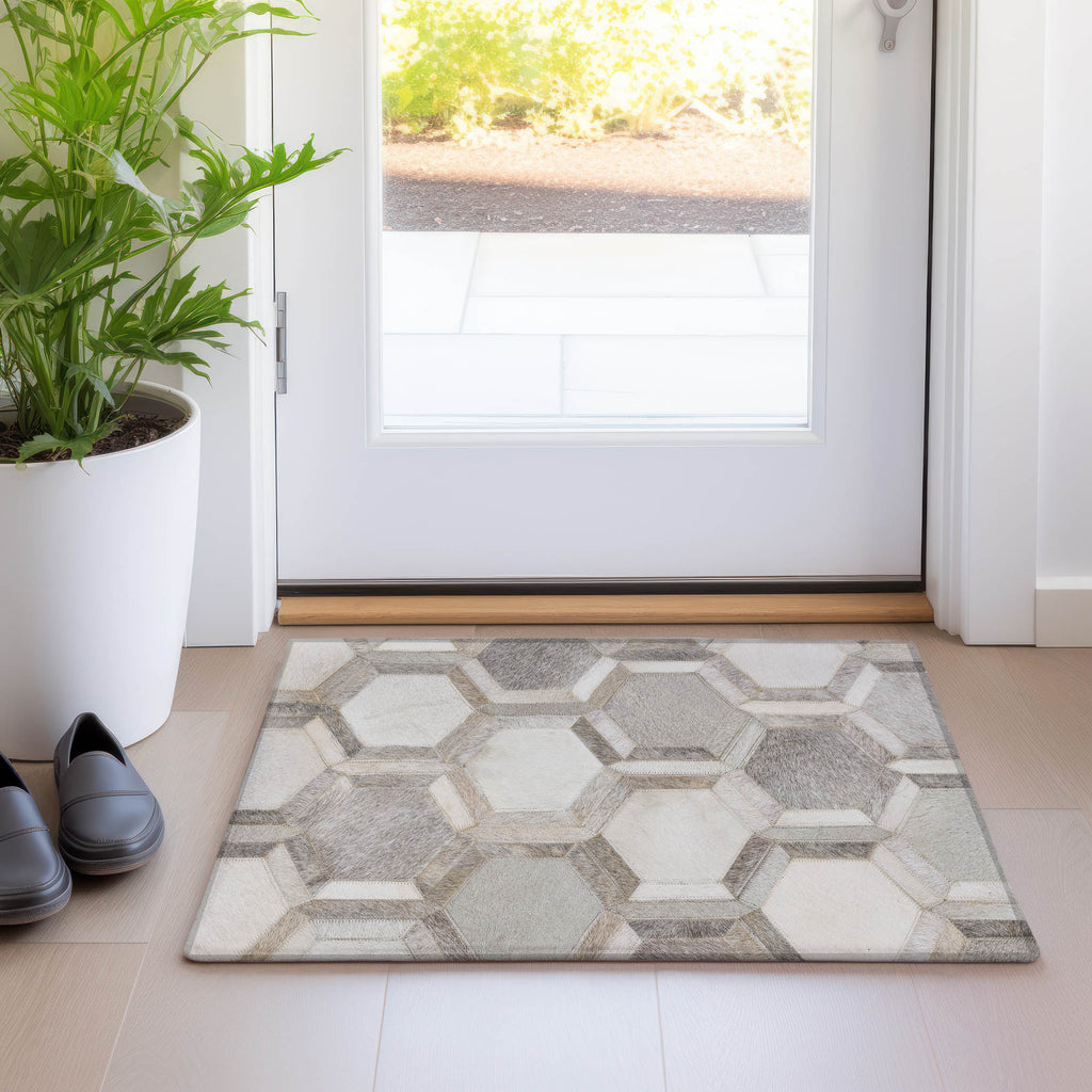 dalyn bozeman bm1 gray rug