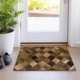 dalyn bozeman bm2 brown rug