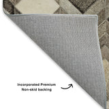dalyn bozeman bm5 gray rug