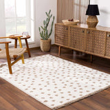 Hauteloom Chaia SBMMFIANAA2 Beige Machine Made Polyester Rug
