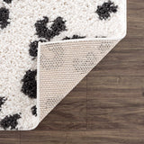Hauteloom Zhen SBMMZHEN8A1 White Machine Made Polyester Rug