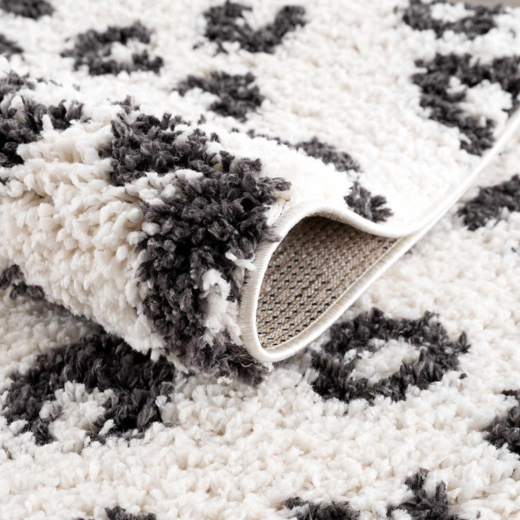 Hauteloom Zhen SBMMZHEN8A1 White Machine Made Polyester Rug