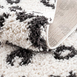Hauteloom Zhen SBMMZHEN8A1 White Machine Made Polyester Rug