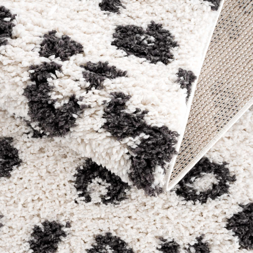 Hauteloom Zhen SBMMZHEN8A1 White Machine Made Polyester Rug