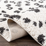Hauteloom Zhen SBMMZHEN8A1 White Machine Made Polyester Rug