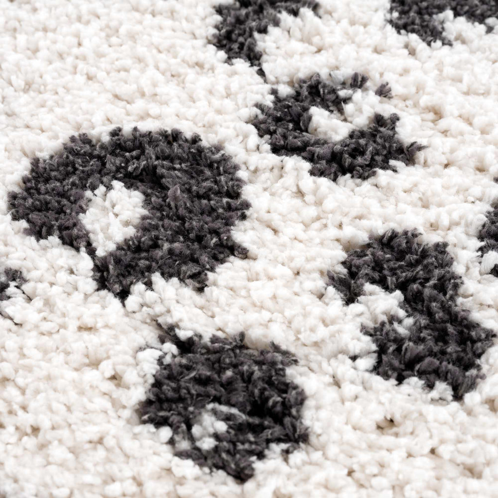 Hauteloom Zhen SBMMZHEN8A1 White Machine Made Polyester Rug