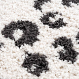 Hauteloom Zhen SBMMZHEN8A1 White Machine Made Polyester Rug