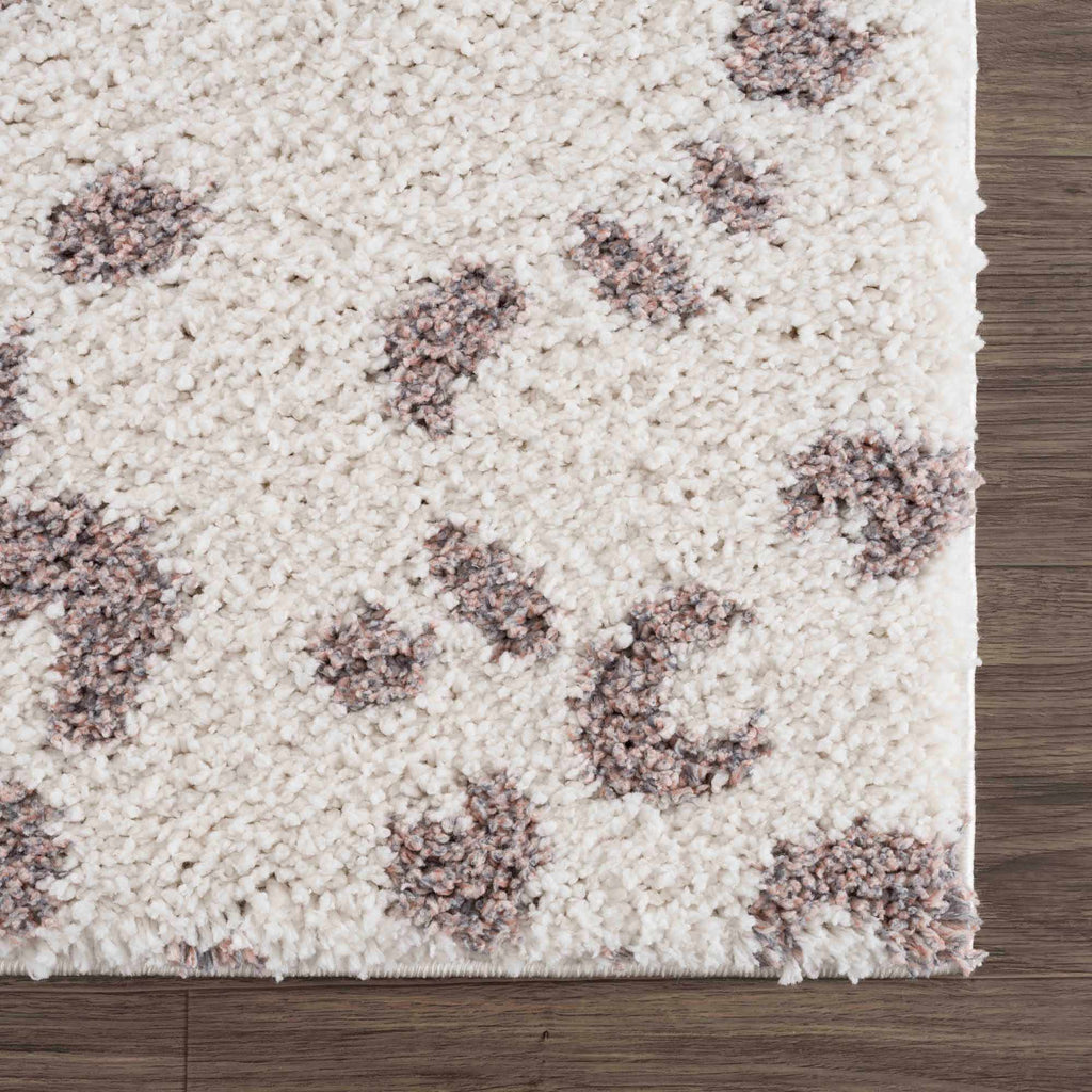 Hauteloom Zhen SBMMZHEN8A2 White Machine Made Polyester Rug