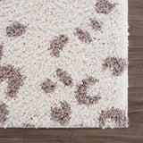 Hauteloom Zhen SBMMZHEN8A2 White Machine Made Polyester Rug