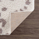 Hauteloom Zhen SBMMZHEN8A2 White Machine Made Polyester Rug