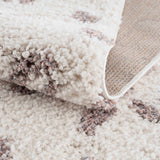 Hauteloom Zhen SBMMZHEN8A2 White Machine Made Polyester Rug