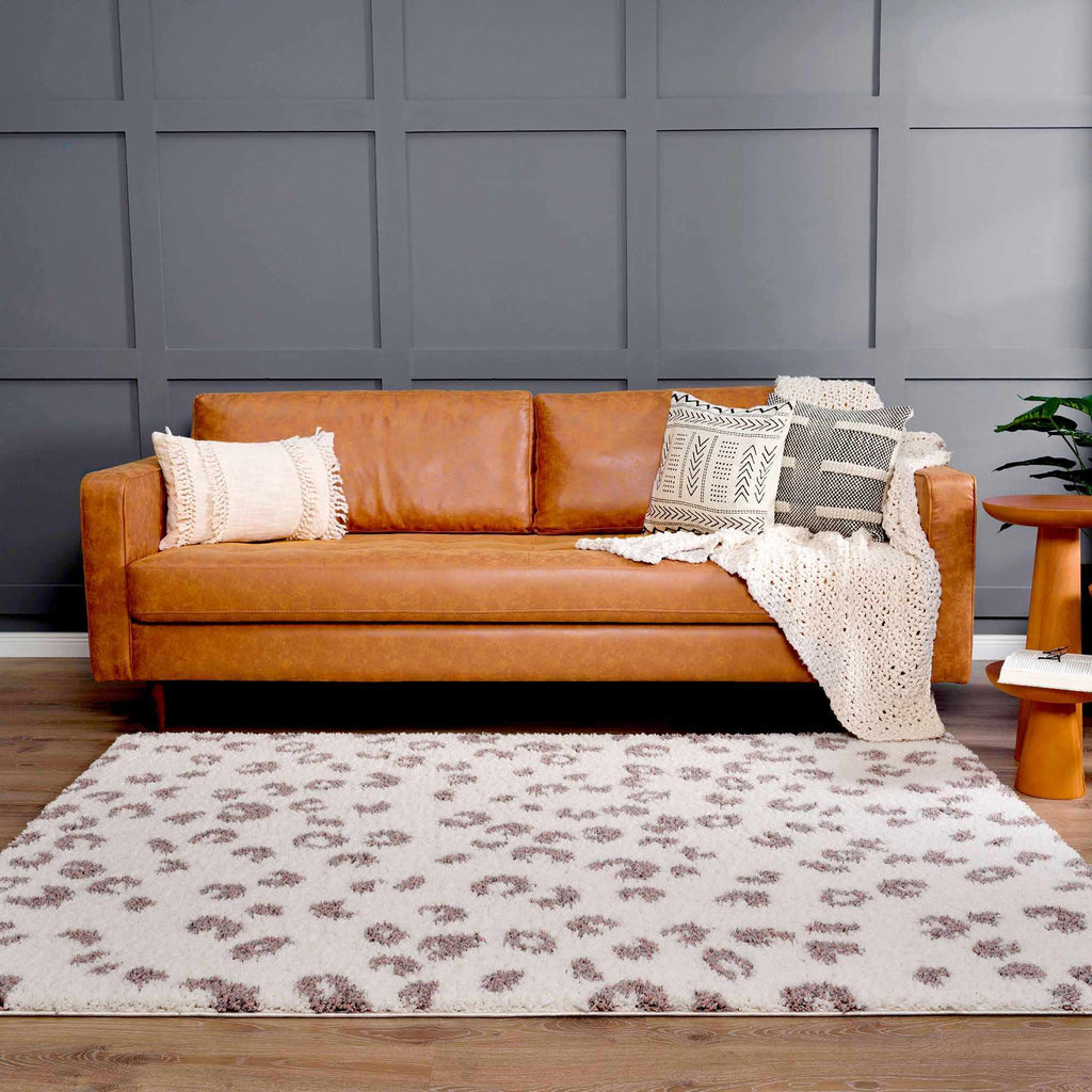 Hauteloom Zhen SBMMZHEN8A2 White Machine Made Polyester Rug