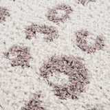 Hauteloom Zhen SBMMZHEN8A2 White Machine Made Polyester Rug