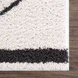 Hauteloom Bauer SBMMBAUERA1 White Machine Made Polyester Rug