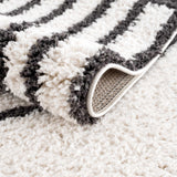 Hauteloom Bauer SBMMBAUERA1 White Machine Made Polyester Rug