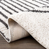 Hauteloom Bauer SBMMBAUERA1 White Machine Made Polyester Rug