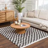 Hauteloom Kieu SBMMIVRITA1 Gray Machine Made Polyester Rug