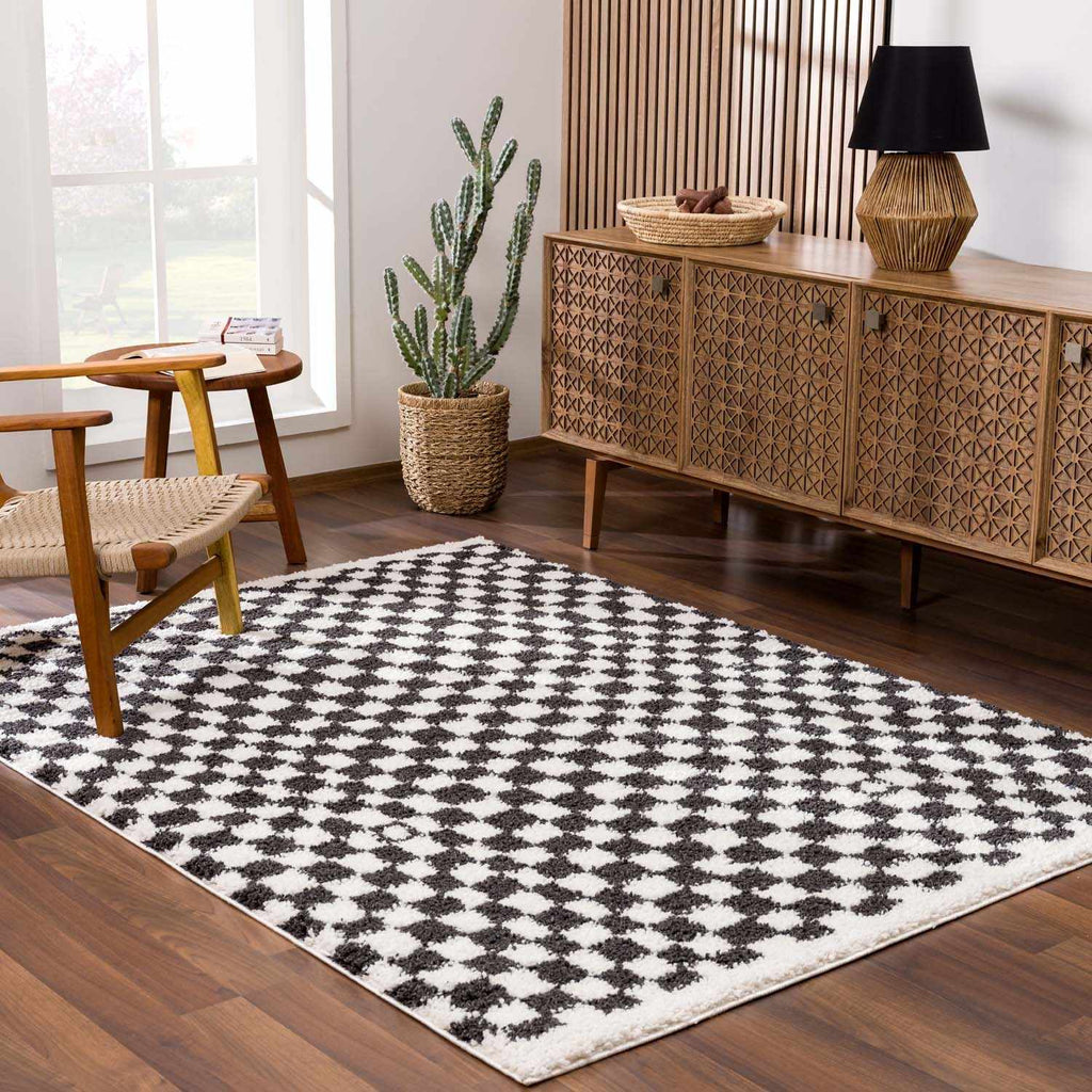 Hauteloom Kieu SBMMIVRITA1 Gray Machine Made Polyester Rug
