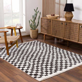 Hauteloom Kieu SBMMIVRITA1 Gray Machine Made Polyester Rug