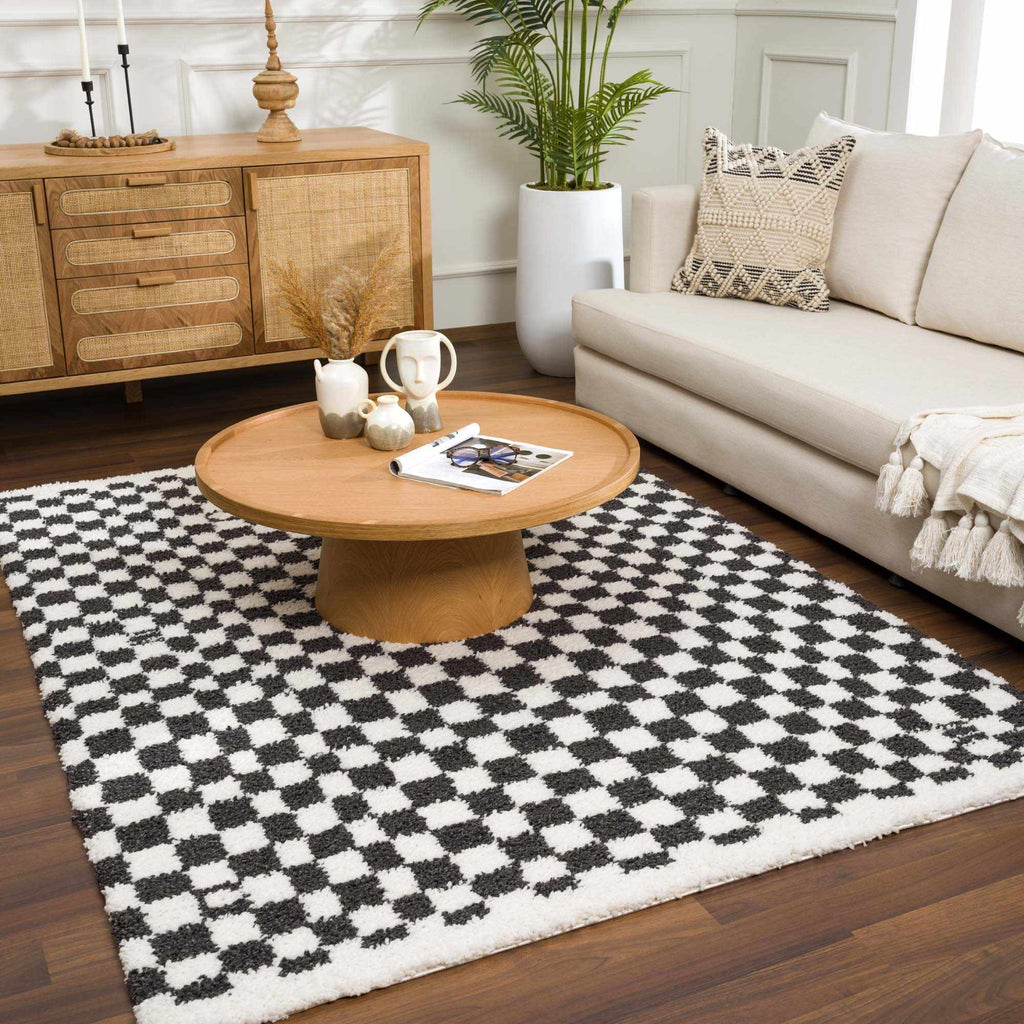 Hauteloom Kieu SBMMIVRITA1 Gray Machine Made Polyester Rug
