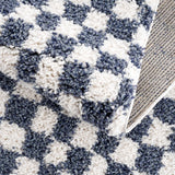 Hauteloom Kieu SBMMKIEU8A1 White Machine Made Polyester Rug