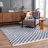Hauteloom Kieu SBMMKIEU8A1 White Machine Made Polyester Rug