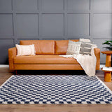 Hauteloom Kieu SBMMKIEU8A1 White Machine Made Polyester Rug