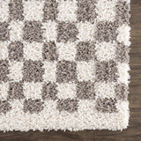 Hauteloom Kieu SBMMIVRITA2 Light Gray Machine Made Polyester Rug