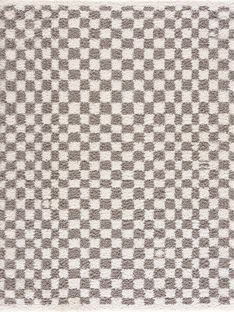 Hauteloom Kieu SBMMIVRITA2 Light Gray Machine Made Polyester Rug
