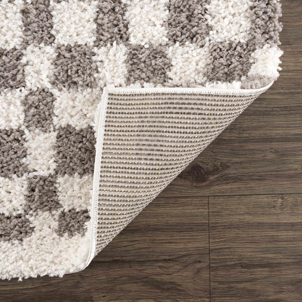 Hauteloom Kieu SBMMIVRITA2 Light Gray Machine Made Polyester Rug