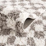 Hauteloom Kieu SBMMIVRITA2 Light Gray Machine Made Polyester Rug