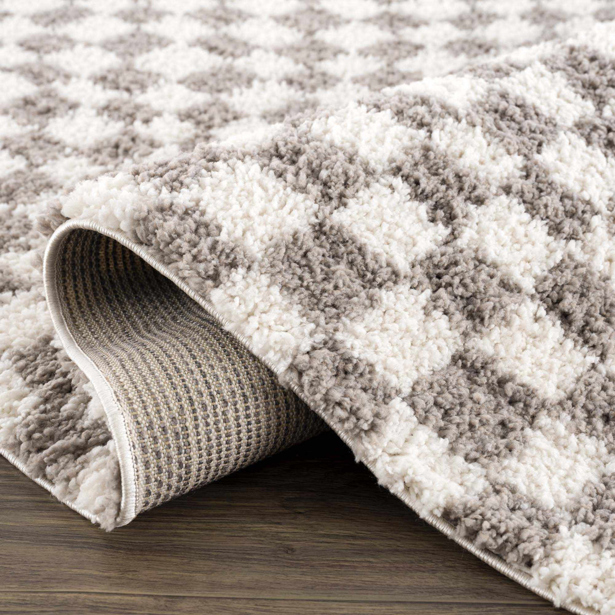 Hauteloom Kieu SBMMIVRITA2 Light Gray Machine Made Polyester Rug