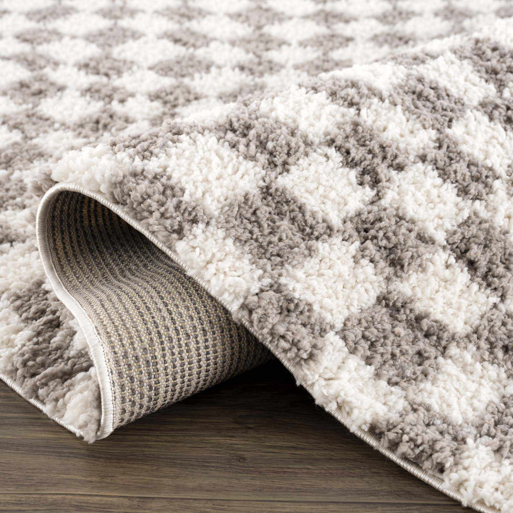 Hauteloom Kieu SBMMIVRITA2 Light Gray Machine Made Polyester Rug