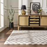 Hauteloom Kieu SBMMIVRITA2 Light Gray Machine Made Polyester Rug