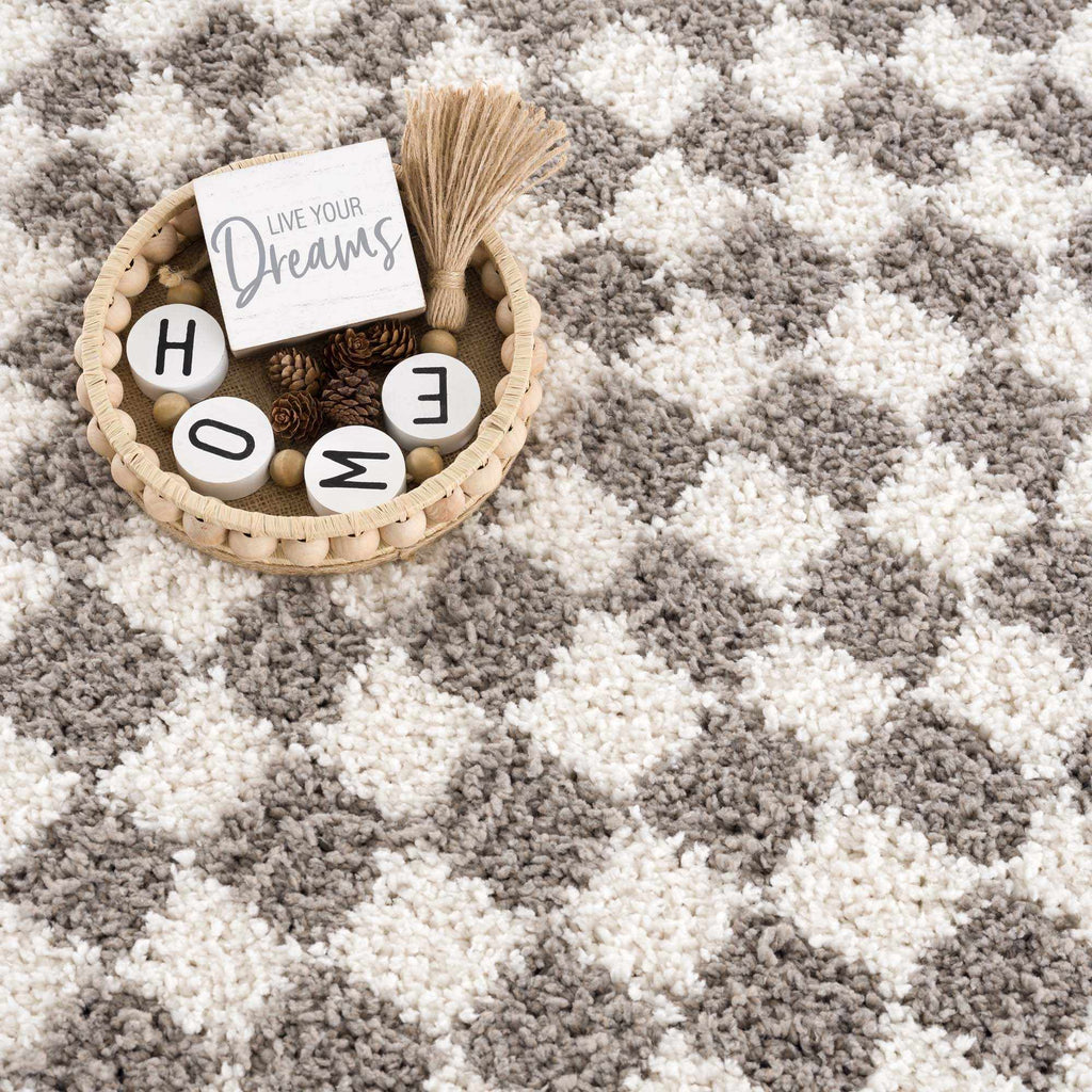 Hauteloom Kieu SBMMIVRITA2 Light Gray Machine Made Polyester Rug