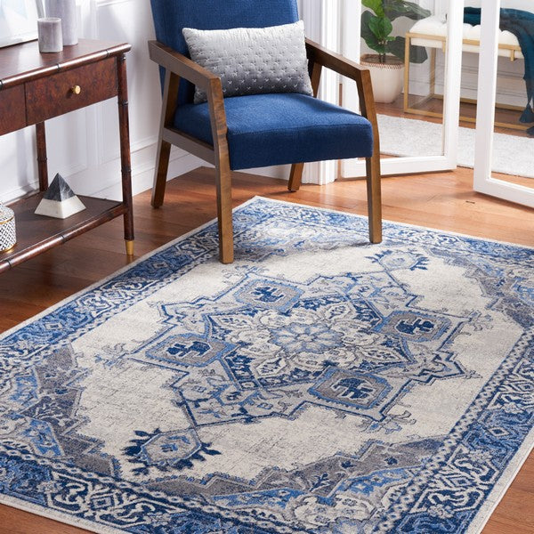 safavieh clearance brentwood bnt861m blue rug