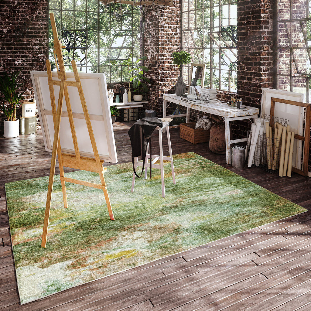 dalyn boca bo10 sage rug