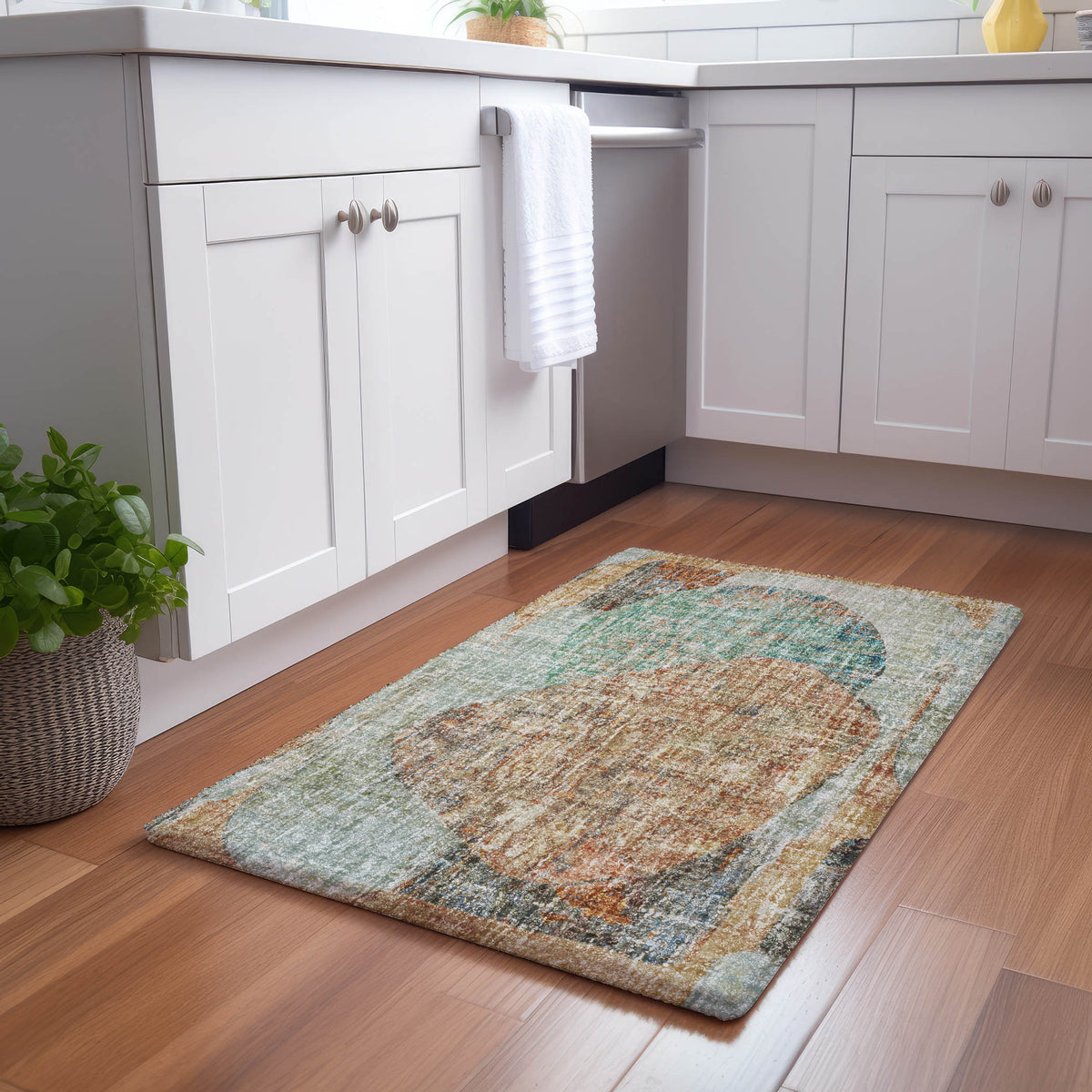 dalyn boca bo11 teal rug