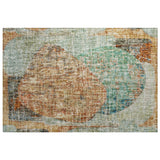 dalyn boca bo11 teal rug