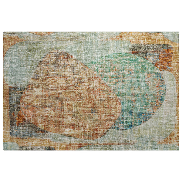 dalyn boca bo11 teal rug