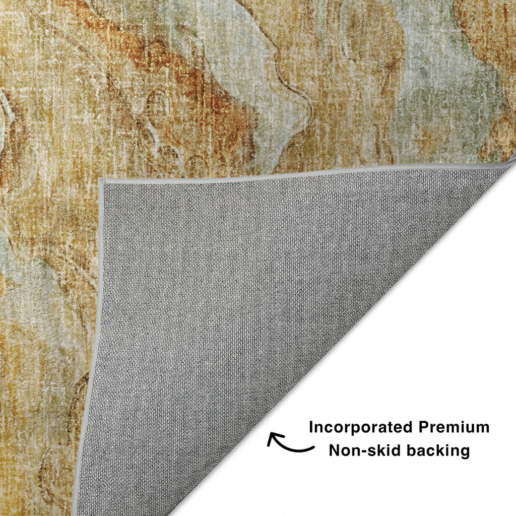 dalyn boca bo14 copper rug