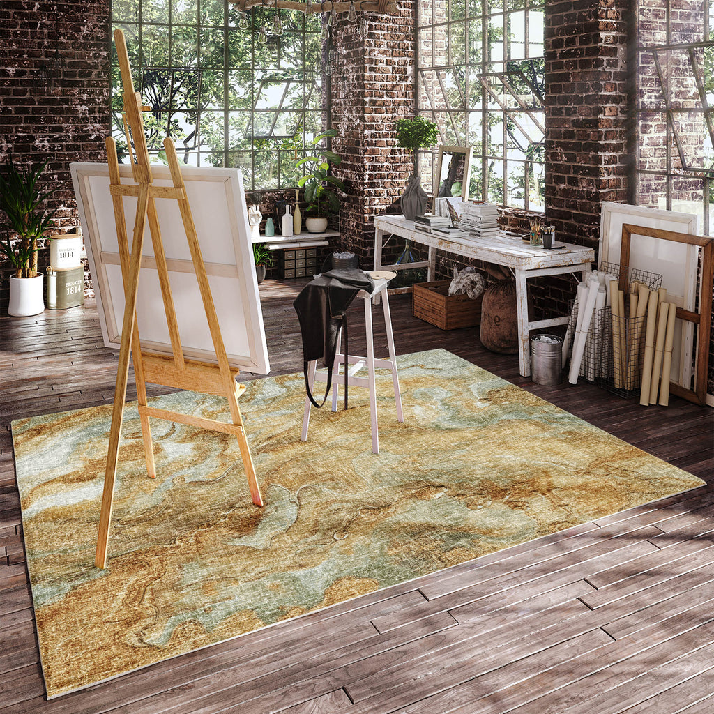 dalyn boca bo14 copper rug