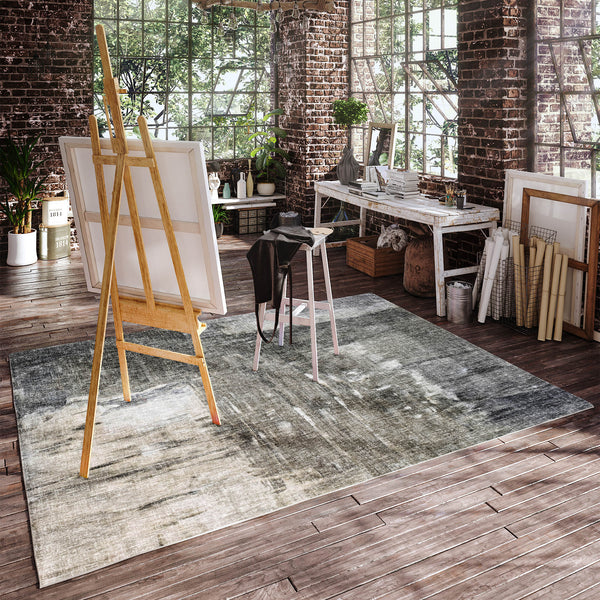 dalyn boca bo2 gray rug